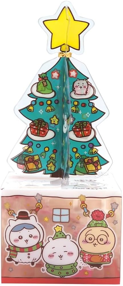 Amazon.co.jp: ハート ちいかわ ミニXMツリーBOX クリスマスグッズ お