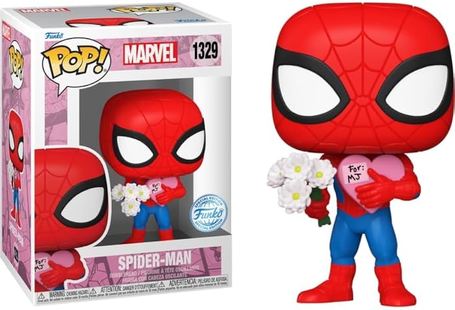 Amazon.co.jp: Funko POP! マーベル バレンタイン スパイダーマン with