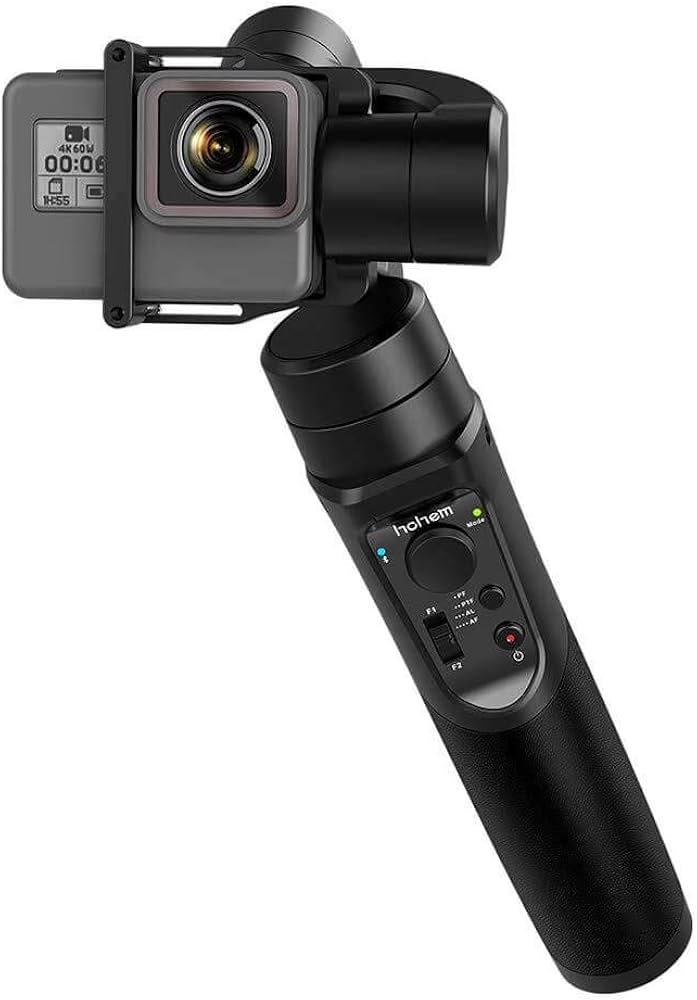 Amazon.co.jp: Hohem アクションカメラ対応 3軸ジンバル ブラック