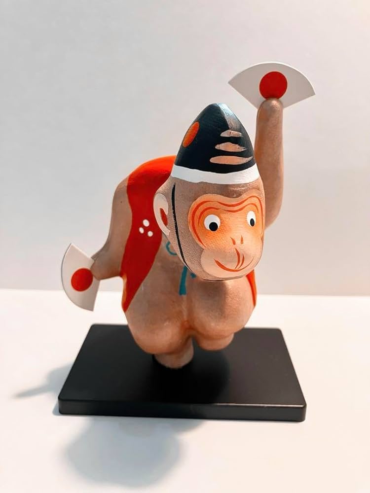 Amazon | 郷土玩具 張子 三番叟 猿 豊琳作 民芸 伝統芸術 | 民芸品