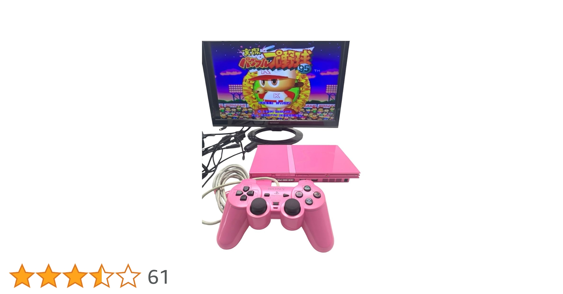 ピンクのPlayStation 2 本体とコントローラー♡♡ ピンクのPlayStation