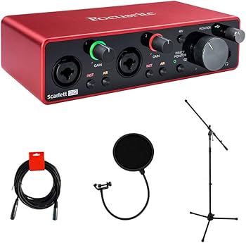 Amazon.com: Focusrite Scarlett 2i2 USB Audio Interface (3rd Gen