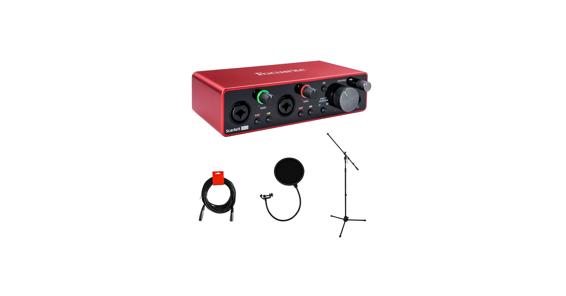Amazon.com: Focusrite Scarlett 2i2 USB Audio Interface (3rd Gen
