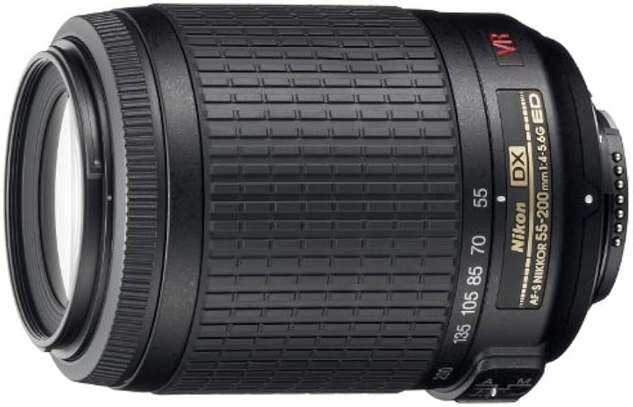 Amazon.com : Nikon 55-200mm f/4-5.6G ED-IF AF-S DX VR Vibration