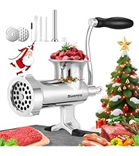Amazon.co.jp: Huanyu ミンチ機 手動式ミンサー ミートチョッパー 304