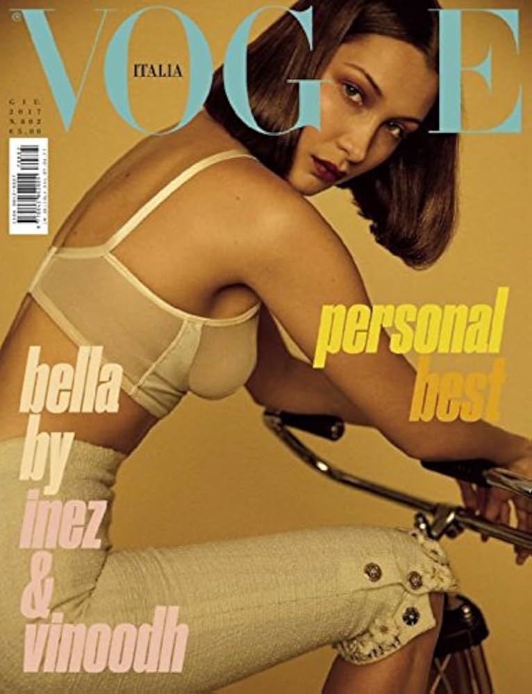 Amazon.com: Vogue Italia Magazine (June 2017) BELLA HADID: Vogue