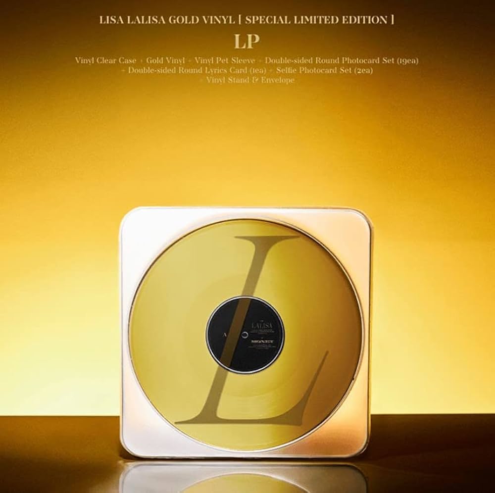 Amazon.com: LISA LALISA GOLD VINYL LP [SPECIAL LIMITED EDITION