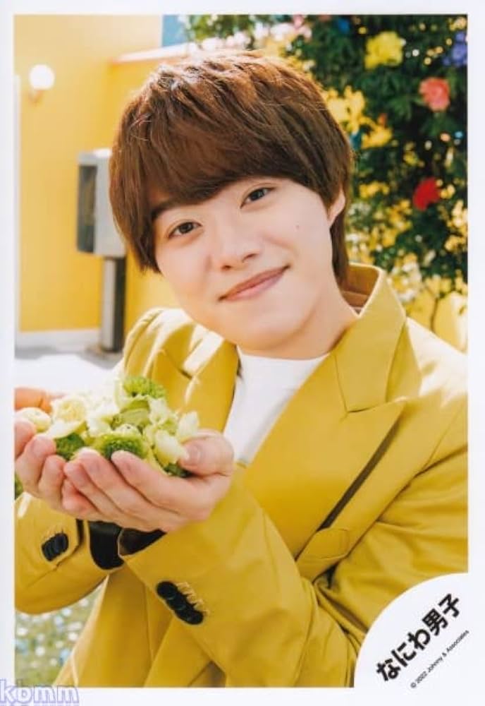 大橋和也 なにわ男子 公式写真 ① ソロ 混合 集合 Jロゴ Jr. Amazon.co