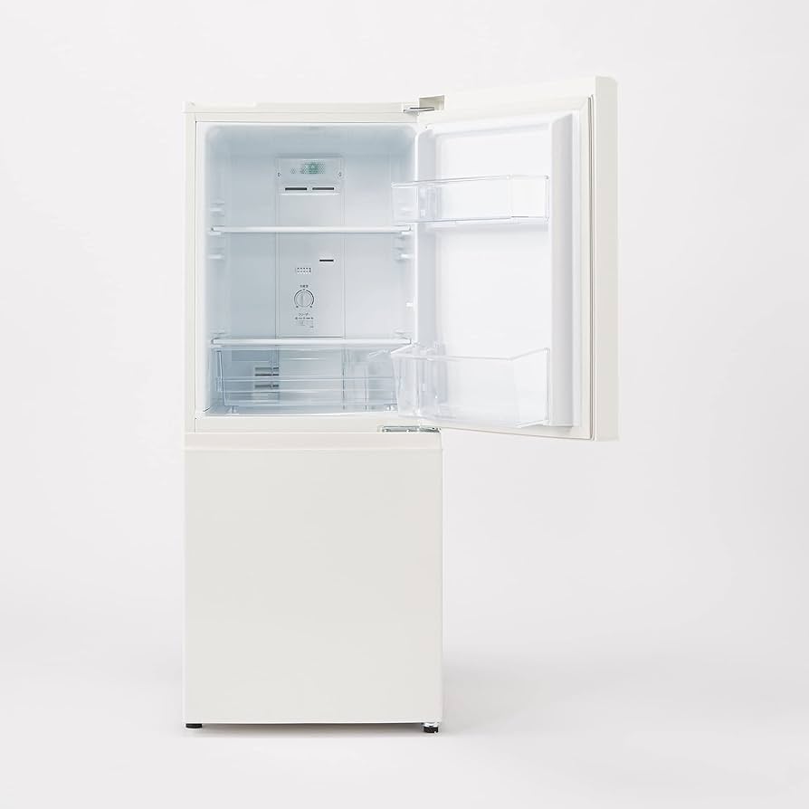 Amazon.co.jp: 無印良品 冷蔵庫 126L 白 幅47.6×奥行55.7×高さ116.0cm