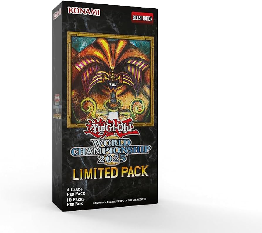 Amazon.com: Yu-Gi-Oh! CCG Limited Pack World Championship 2025