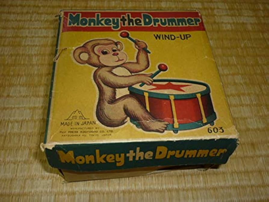 Amazon | □近い 1960年代 共箱付き シール 玩具！ブリキ 日本製 富士