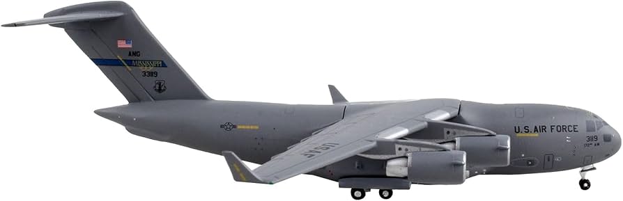 Amazon.com: GeminiJets GMUSA121 U.S. Air Force C-17 Globemaster