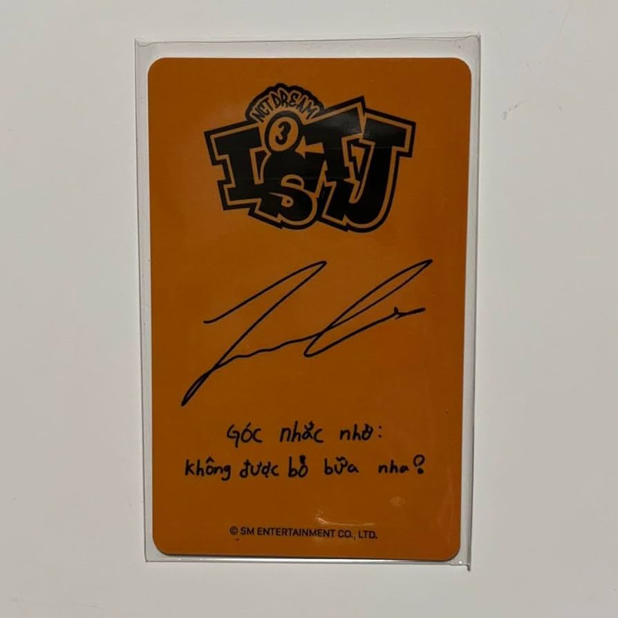 Amazon.co.jp: nct dream ISTJ bandina ベトナム 特典 トレカ ジェミン