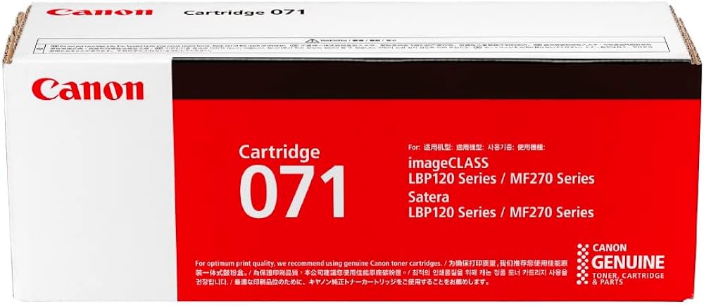 Canon 純正 トナーカートリッジ071 8点 キヤノン（Canon） CRG-071
