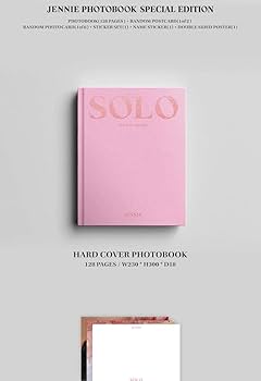 JENNIE - BLACKPINK JENNIE SOLO PHOTOBOOK SPECIAL EDITION PhotoBook