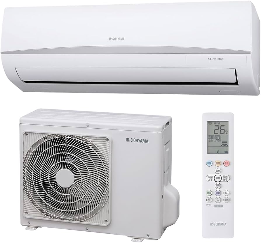 Amazon | アイリスオーヤマ エアコン 6畳 2.2kW いたわりエコ 省エネ