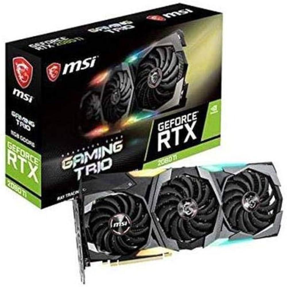 Amazon | MSI NVIDIA GeForce RTX 2080 Ti Gaming Trio 11GB GDDR6