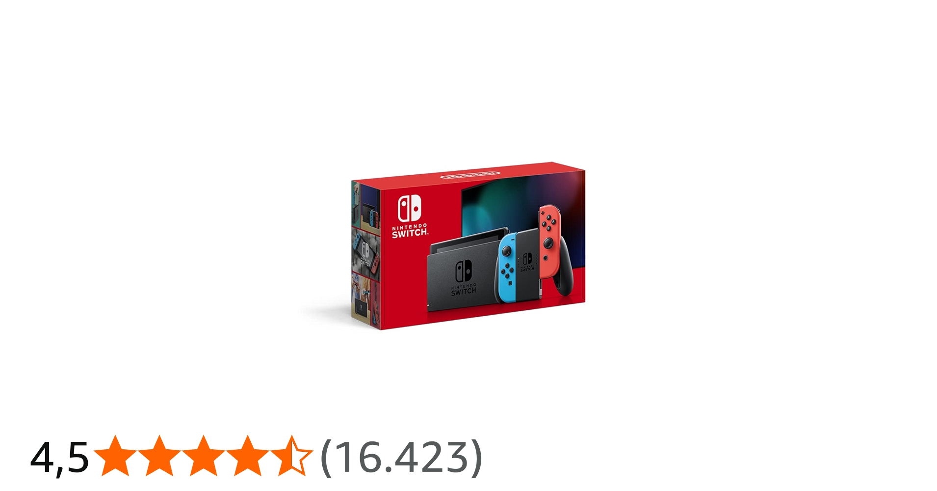 Console Nintendo Switch 32GB XKW Neon Blue / Neon Red HAC-001(-01