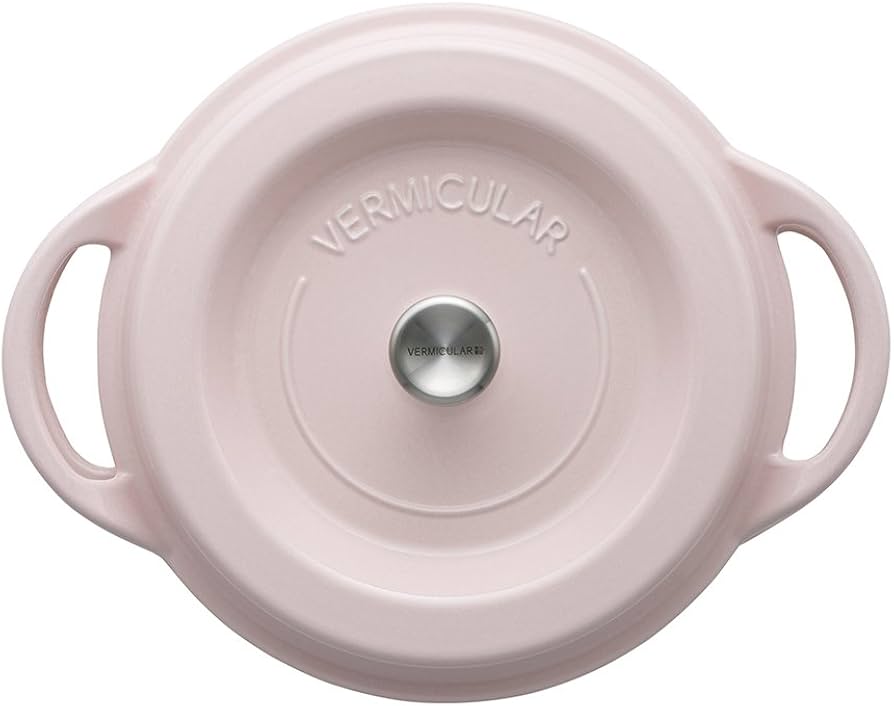 Amazon｜バーミキュラ 鋳物ホーロー鍋 22cm パールピンク 無水調理