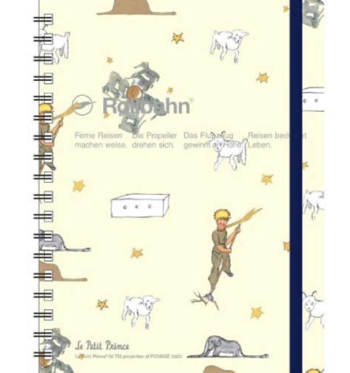 ま*も様 Rollbahn ポケット付メモ Lサイズ 星の王子さま4冊セット