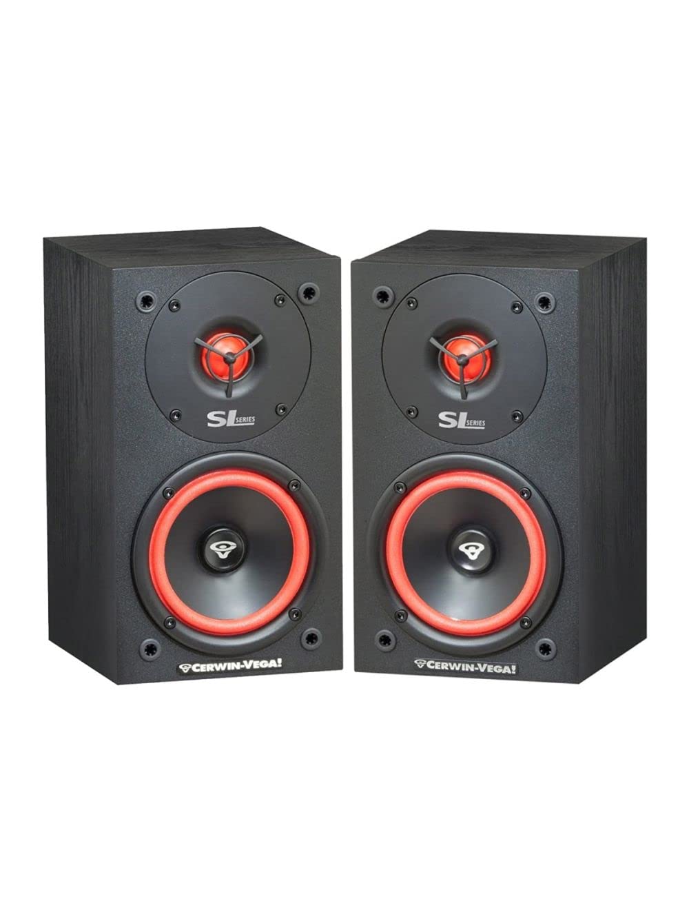 Amazon.co.jp: Cerwin Vega SL5M 2-Way Bookshelf Speakers, Pair by
