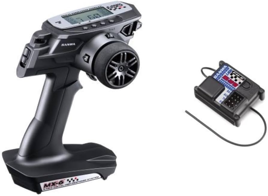Amazon | SANWA MX-6 RX-391W/PC 101A32505B | ラジコン・ドローン 通販