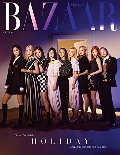 Amazon.co.jp: 【公式ポスター】TWICE（トゥワイス）BAZAAR [TWICE