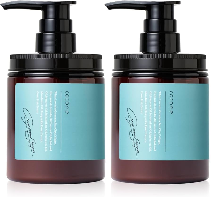 Amazon | cocone ココネ クレイクリームシャンプー 極上のうるツヤ髪へ