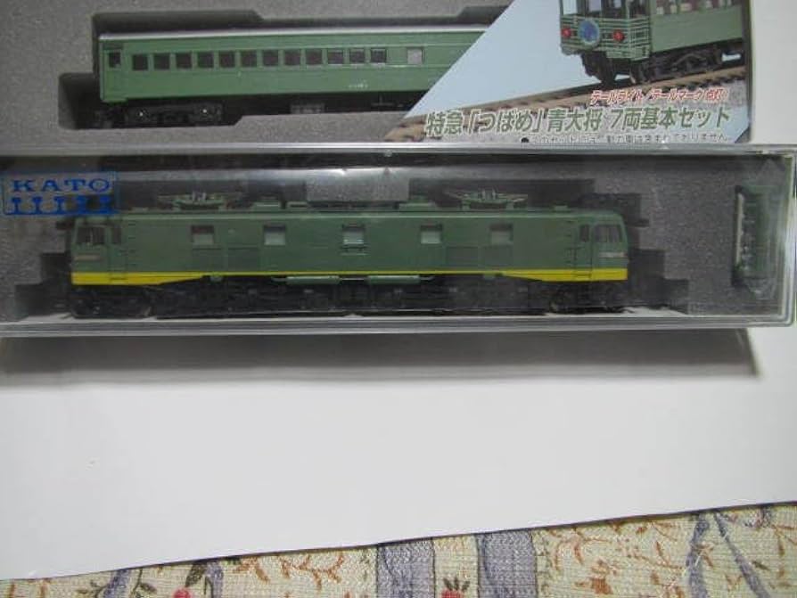 Amazon.co.jp: カトー 青大将 EF58 特急つばめ7両基本セット スハ