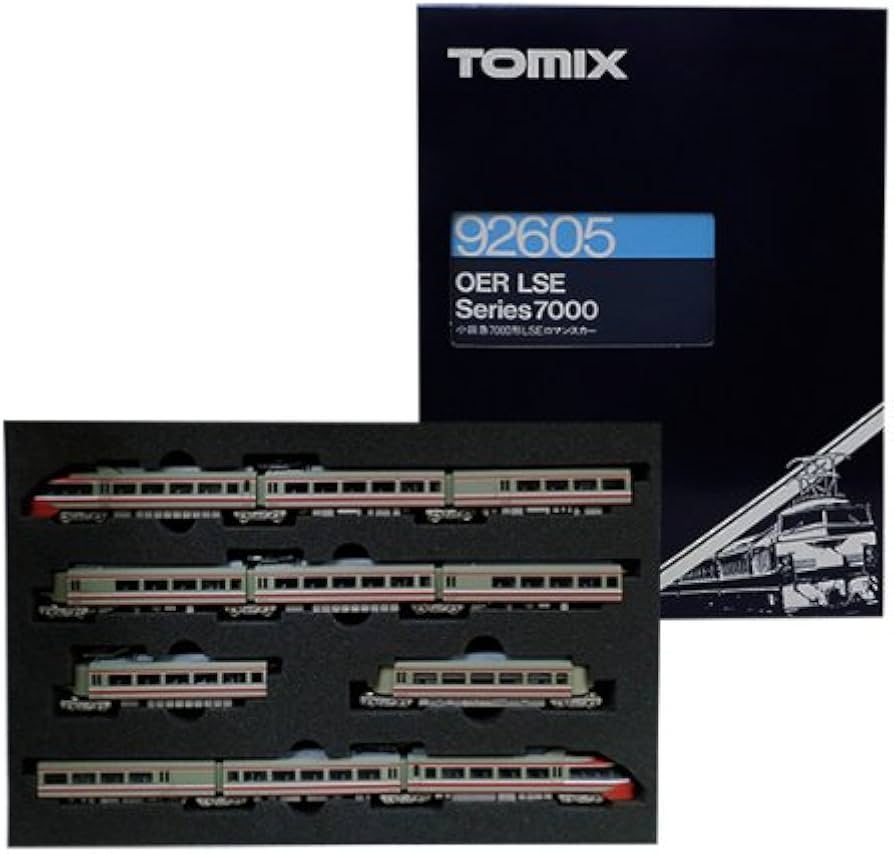 Amazon | Nゲージ車両 小田急7000系 LSEロマンスカー 92605 | 鉄道模型