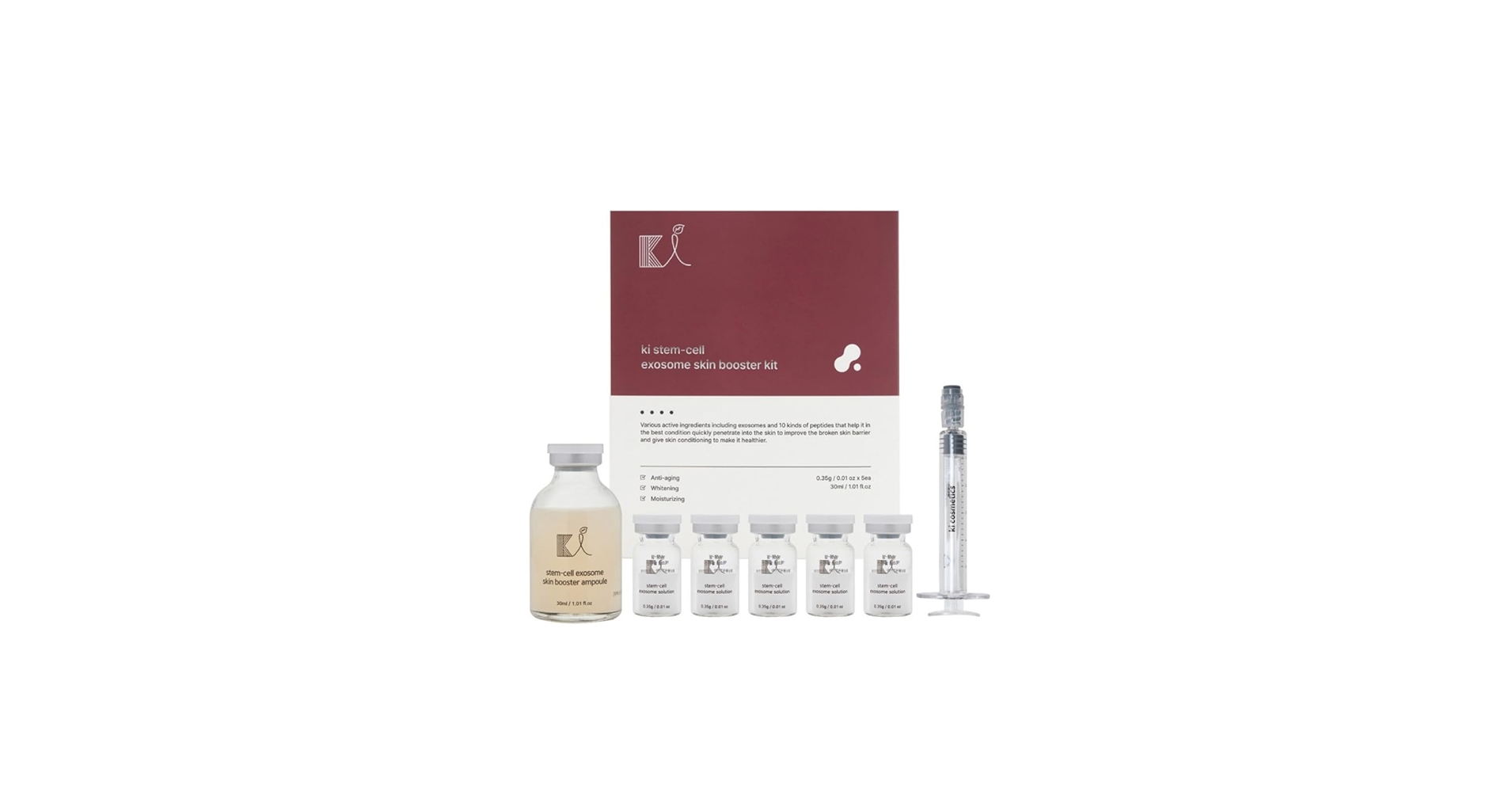 Amazon.com: Stem-Cell Exosome Skin Booster Kit Booster Ampoule