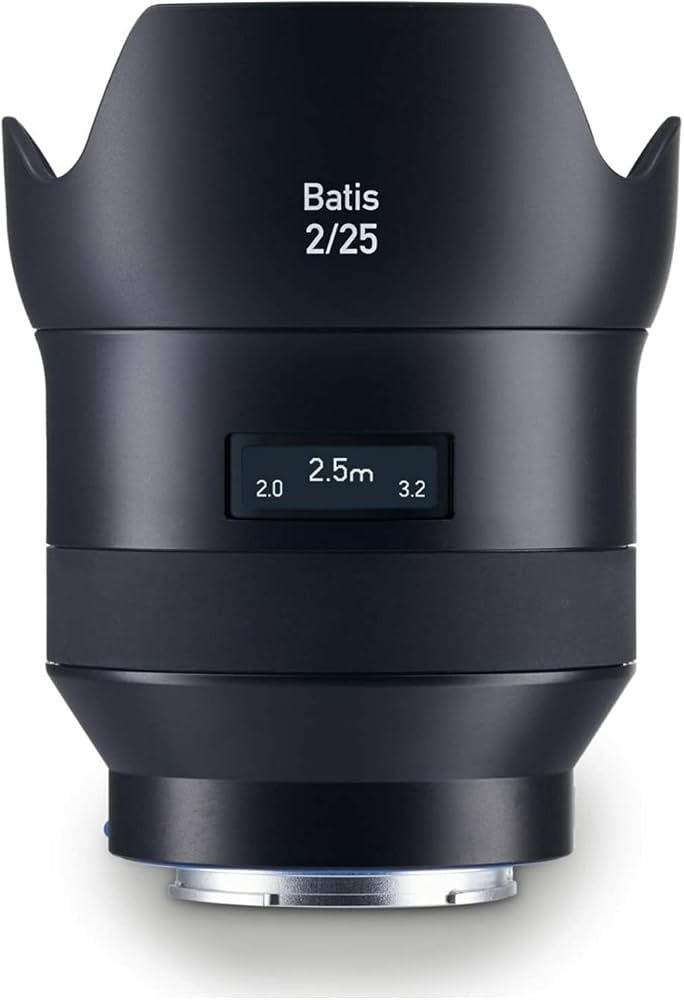 Zeiss Lente de câmera grande angular Batis 2/25 para câmeras Sony