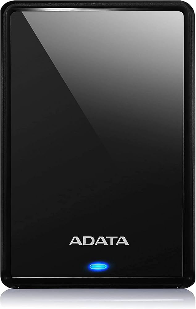 Amazon.com: ADATA AHV620S-1TU3-CBK 1TB HV620S Slim External Hard