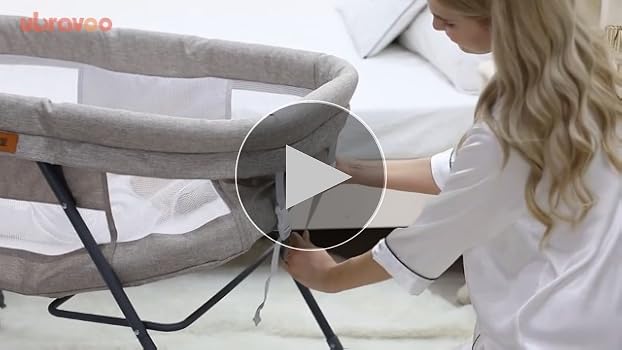 Amazon.co.jp: UBRAVOO ベビーベッド ゆりかご ベビーラック