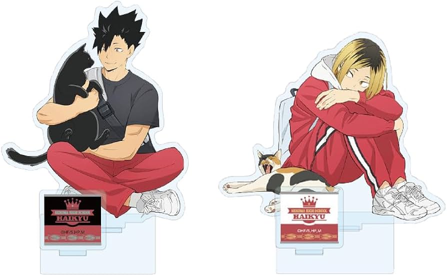 Amazon.co.jp: ハイキュー アクリルスタンド 孤爪研磨 黒尾鉄朗