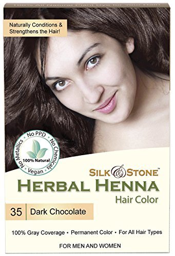 Amazon.com : 35 Dark Chocolate, Herbal Henna Hair Color for All