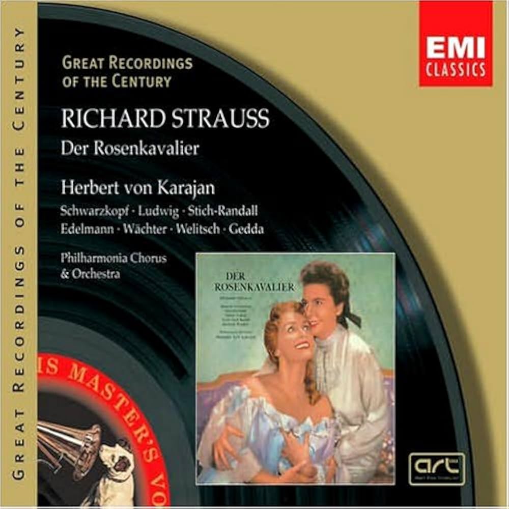 Richard Strauss, Herbert von Karajan, Elisabeth Schwarzkopf