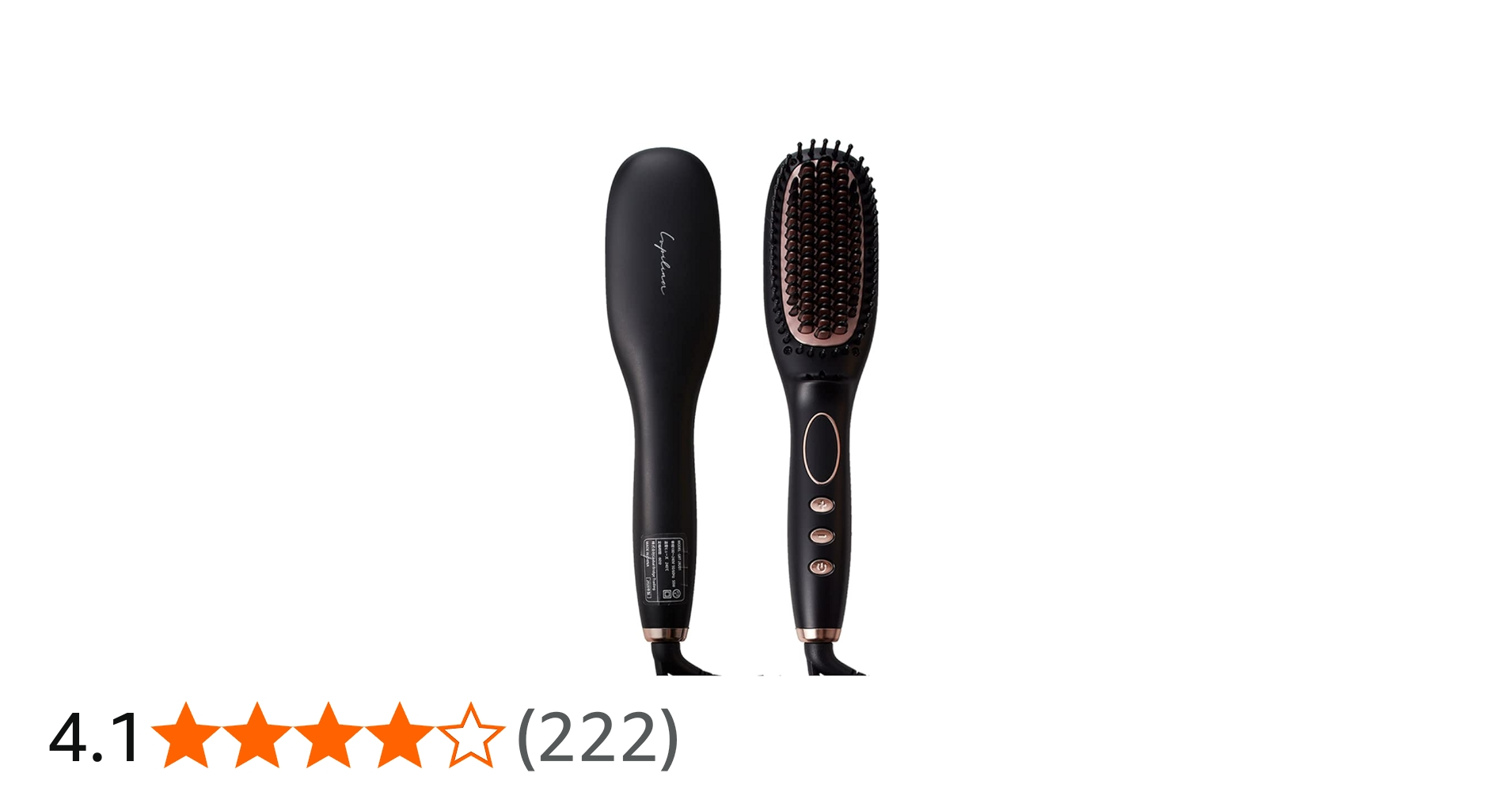 Amazon | Lupilina®（ルピリーナ）ヒートブラシ マイナスイオン ヘア