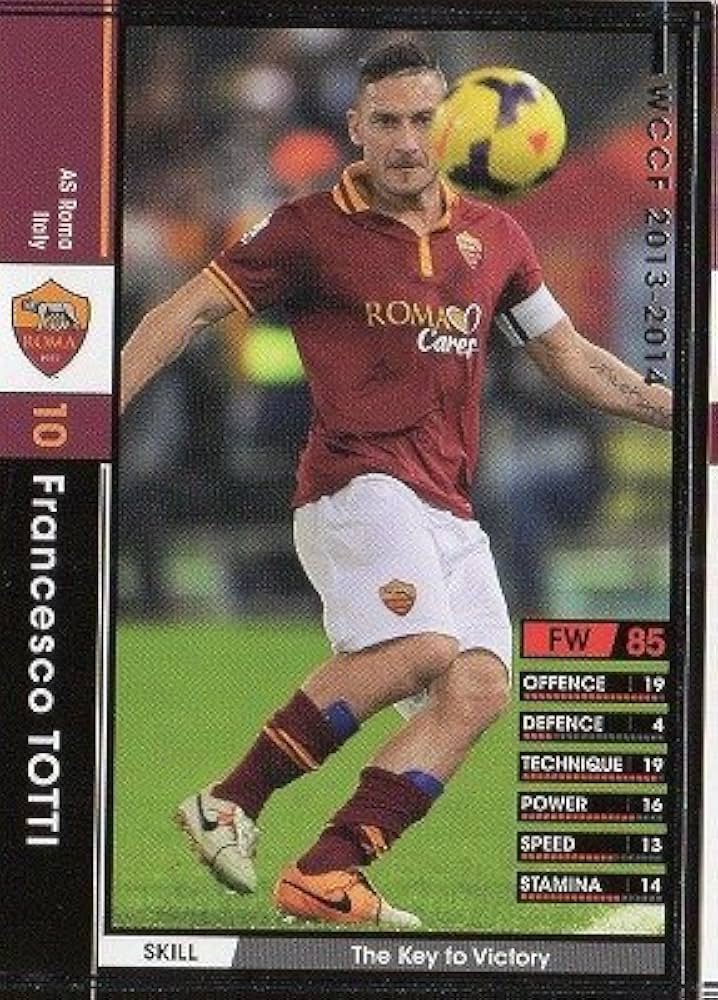 Amazon.co.jp: WCCF/13-14/160/ASローマ/フランチェスコ・トッティ