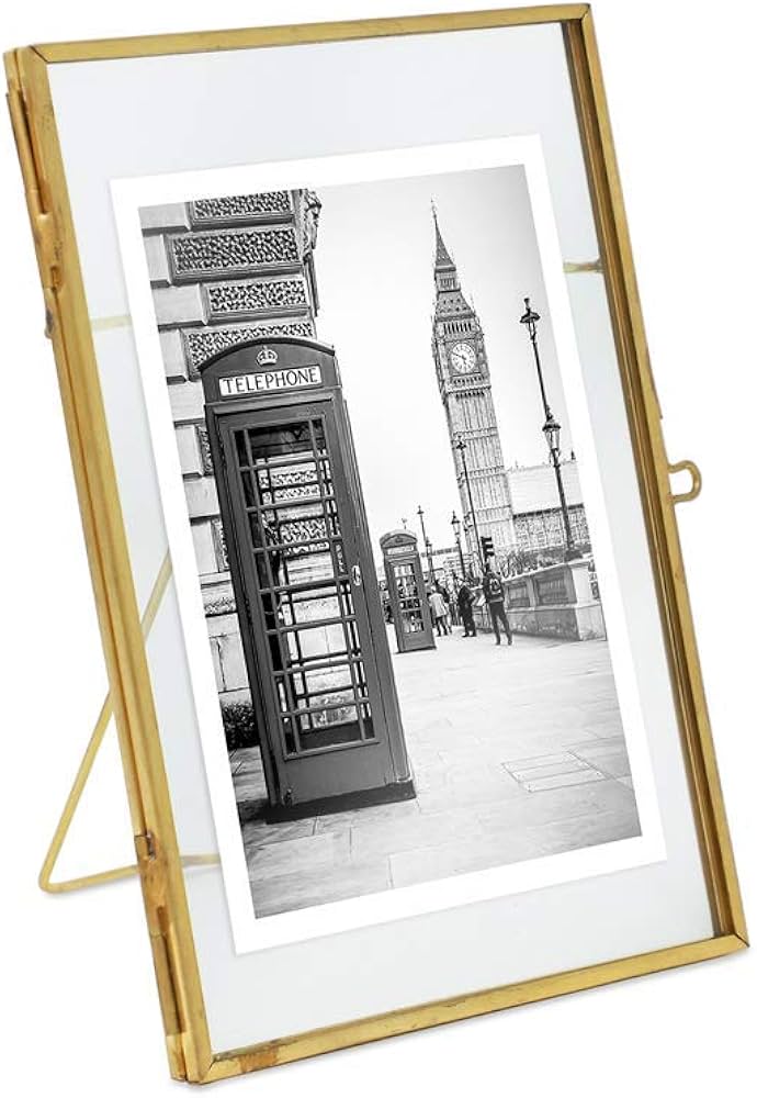 Amazon.com - Isaac Jacobs 4x6, Antique Gold, Vintage Style Brass