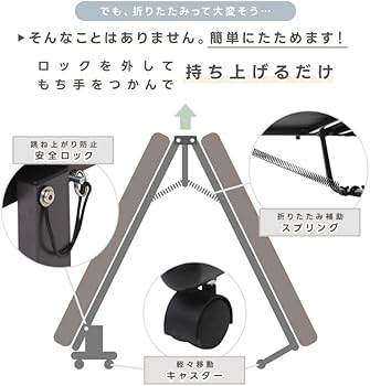 Amazon.co.jp: ビータ(Vita) 折りたたみベッド ブラウン 幅91.5×奥行