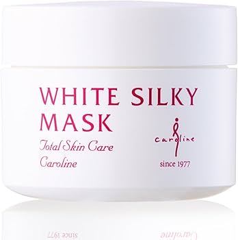 Amazon.co.jp: キャロリーヌ ホワイトシルキーマスク (100g