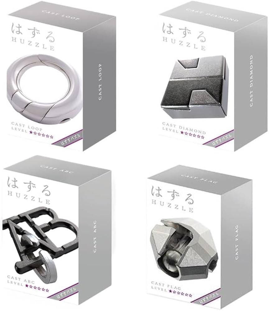 Amazon.co.jp: [セット] はずる(HUZZLE) キャスト ((レベル1) 4種