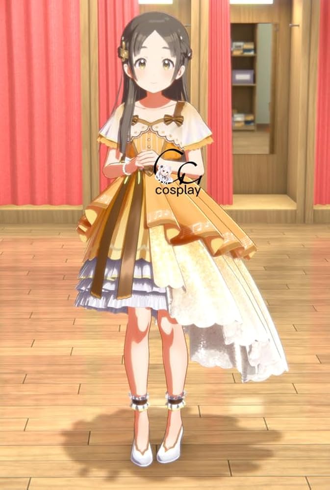 Amazon.co.jp: GGcosplay 学マス Wonder Scale 倉本千奈 コスプレ衣装