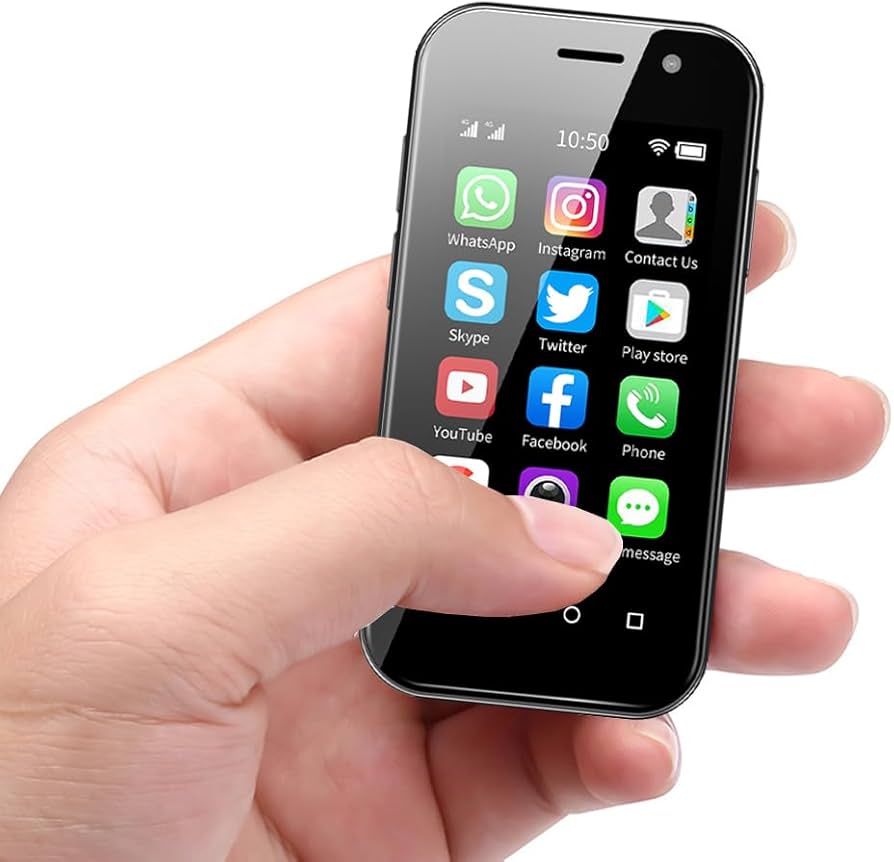 Amazon | Mini 4G Smartphone Unlocked, 3.0 Inch Dual Sim Quad Core