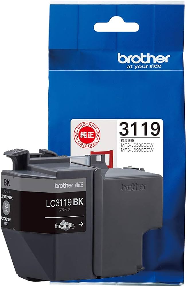 Amazon.co.jp: 【brother純正】インクカートリッジブラック(大容量