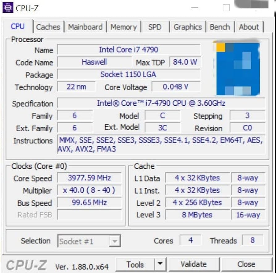 Amazon.co.jp: Core I7-4790 I7 4790 3.6 GHz クアッドコア CPU