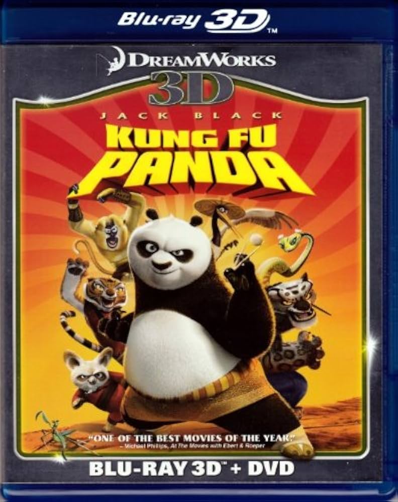 Amazon.com: Kung Fu Panda Blu-ray 3D (Blu-ray 3D + DVD) : Jack