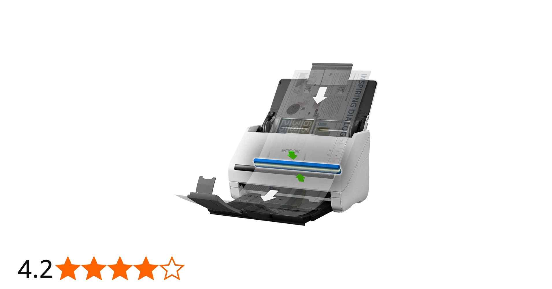 Amazon | エプソンビジネス - スキャナー (B4) WORKFORCE DS530II USB
