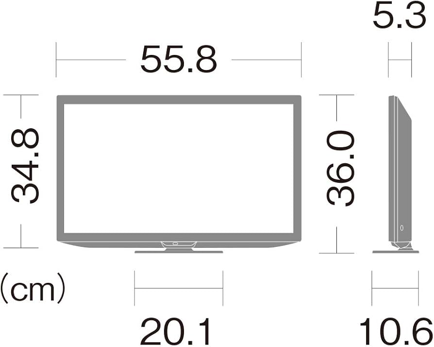 Amazon.co.jp: シャープ 24V型 液晶 テレビ AQUOS 2T-C24DE-B